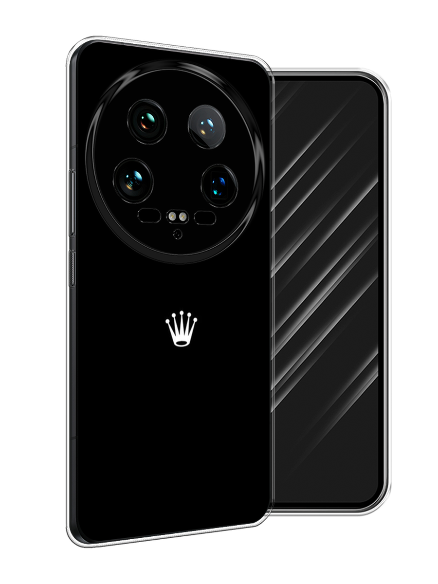 

Чехол Awog на Xiaomi 14 Ultra "Белая корона на черном фоне", Черный, 321850-1