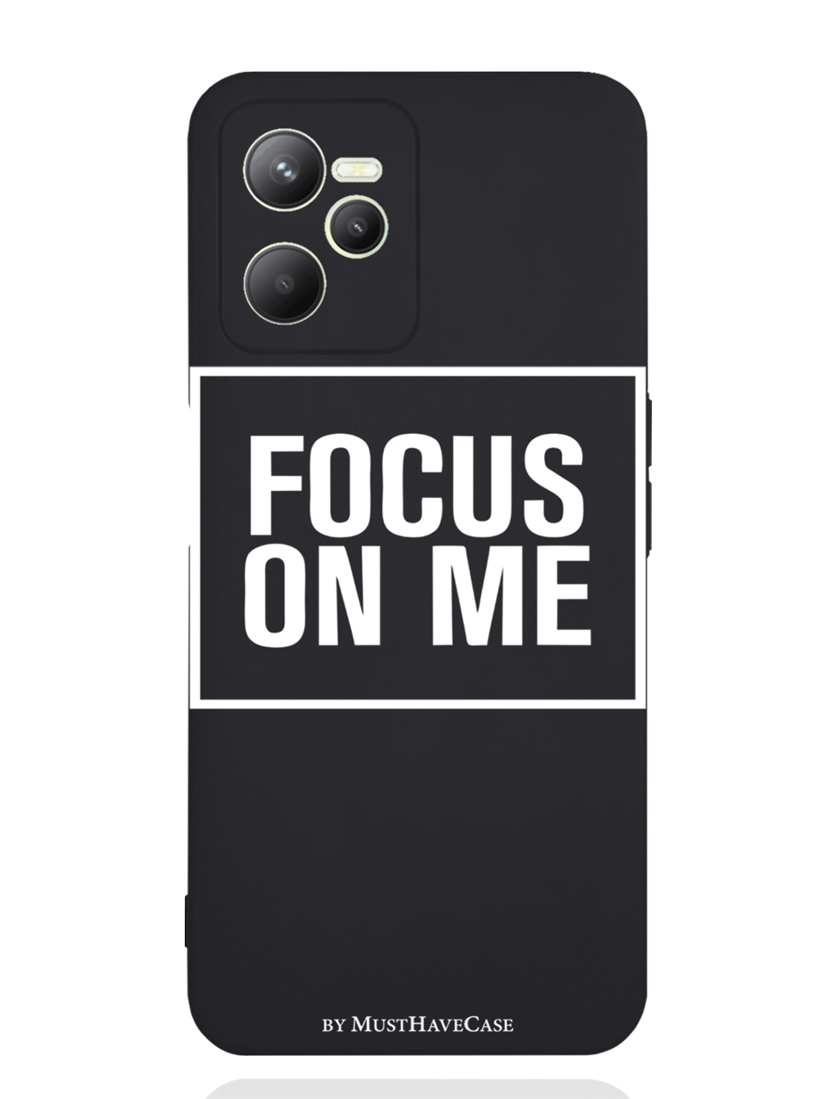 

Чехол MustHaveCase RealMe C35 Focus on me, Черный;белый, RealMe C35 Focus on me