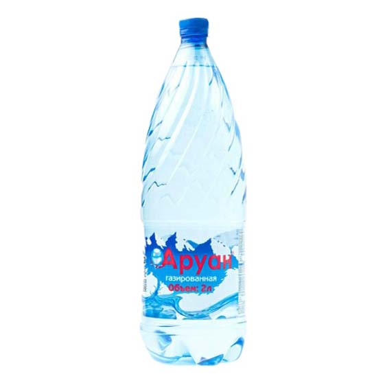 

Вода питьевая Аруан газированная 2 л
