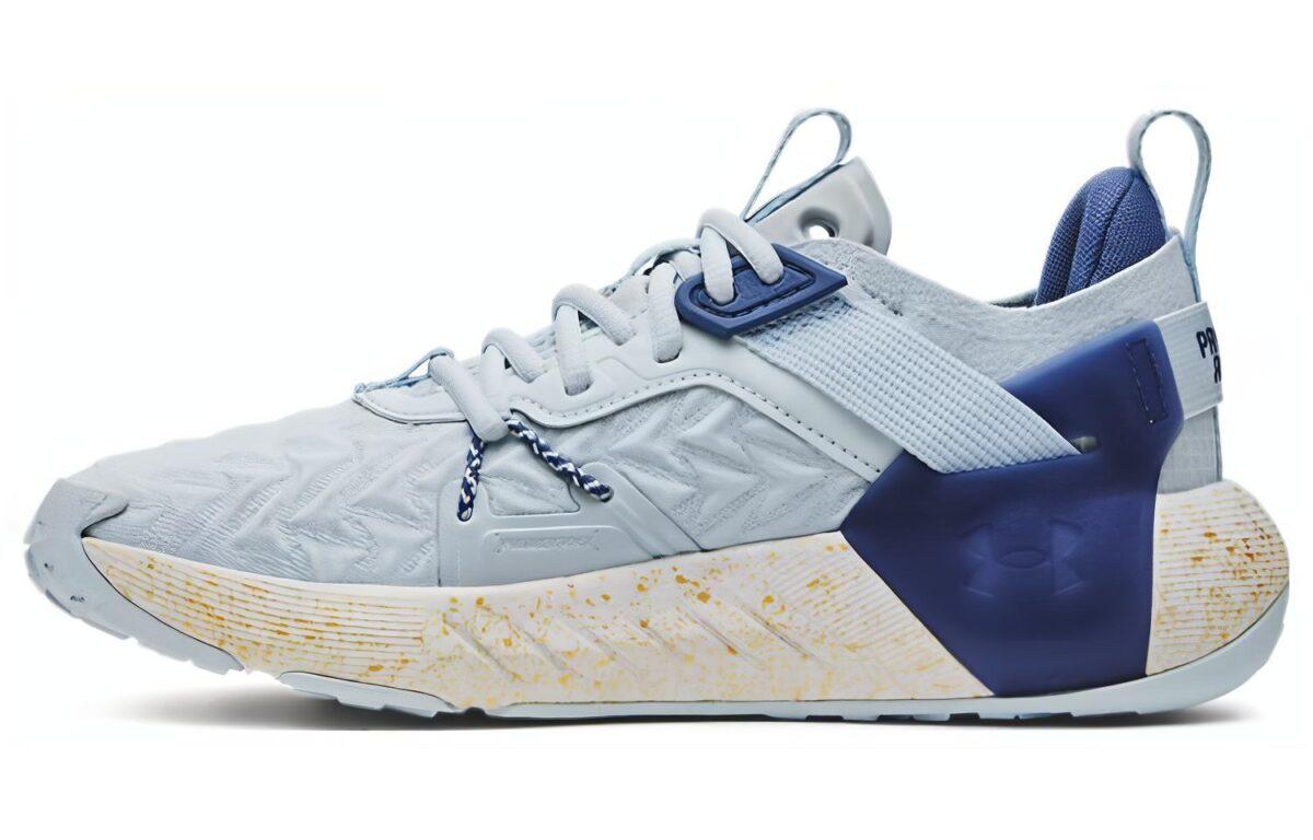 

Кроссовки унисекс Under Armour Project Rock 6 голубые 38.5 EU, Голубой, Project Rock 6