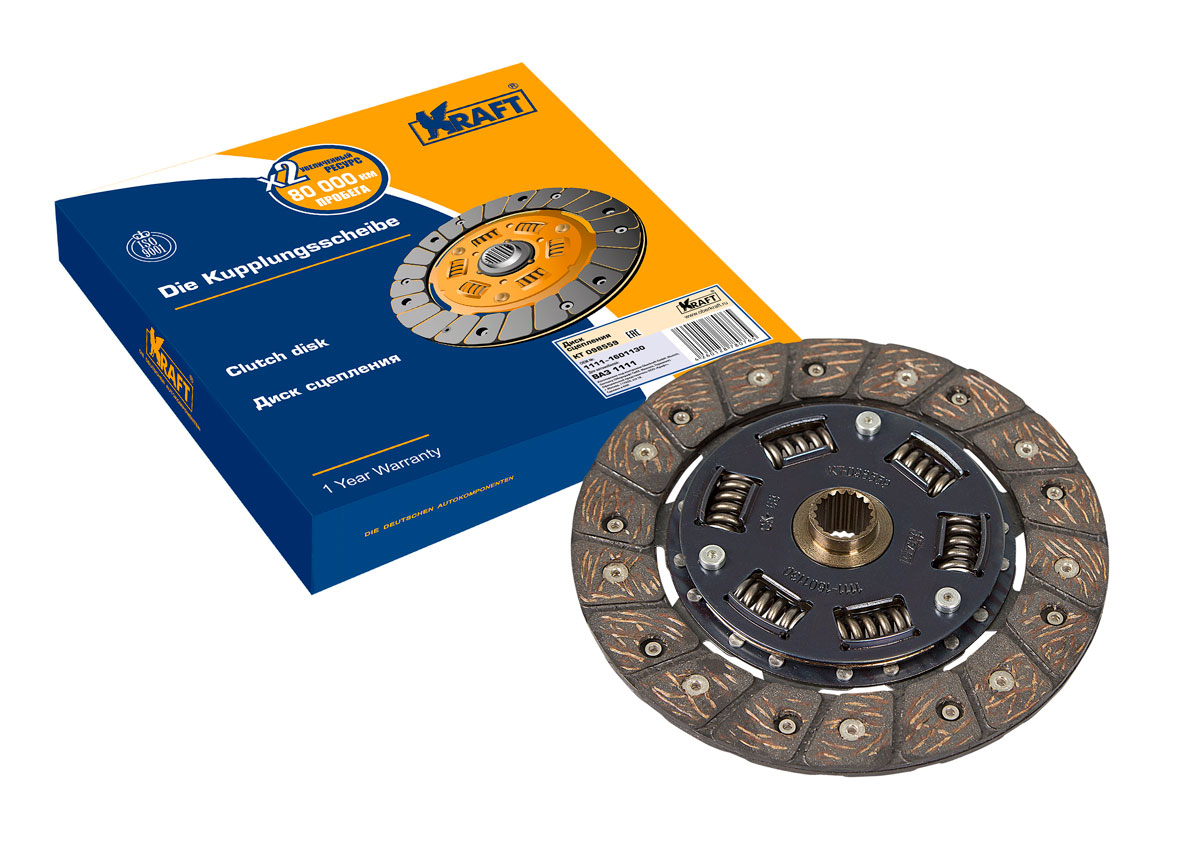 

Диск Сцепления Kraft Ваз 1111 Kraft арт. KT098559