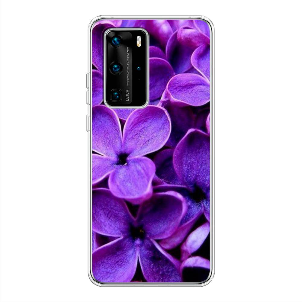 

Чехол Awog "Сирень крупная" для Huawei P40 Pro, 610950-8