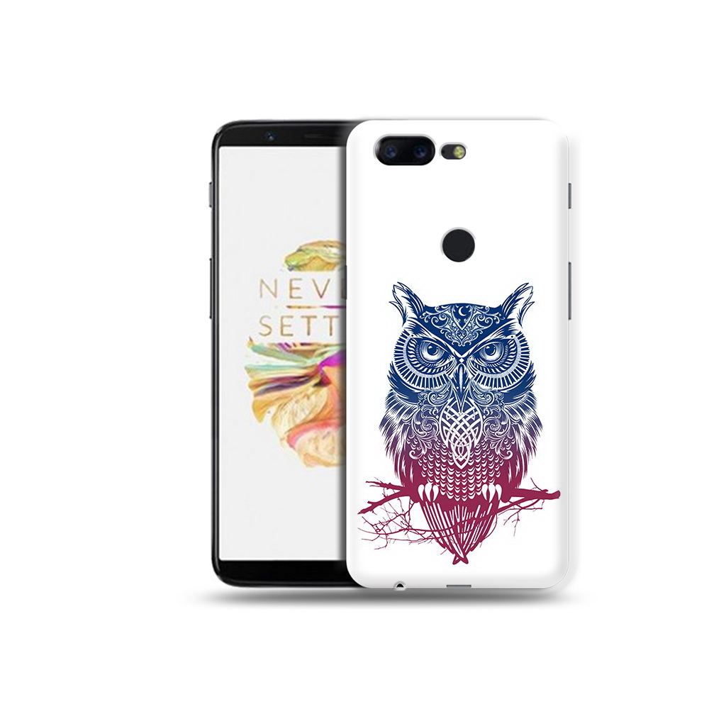 

Чехол MyPads Tocco для OnePlus 5T хиппи сова, Прозрачный, Tocco