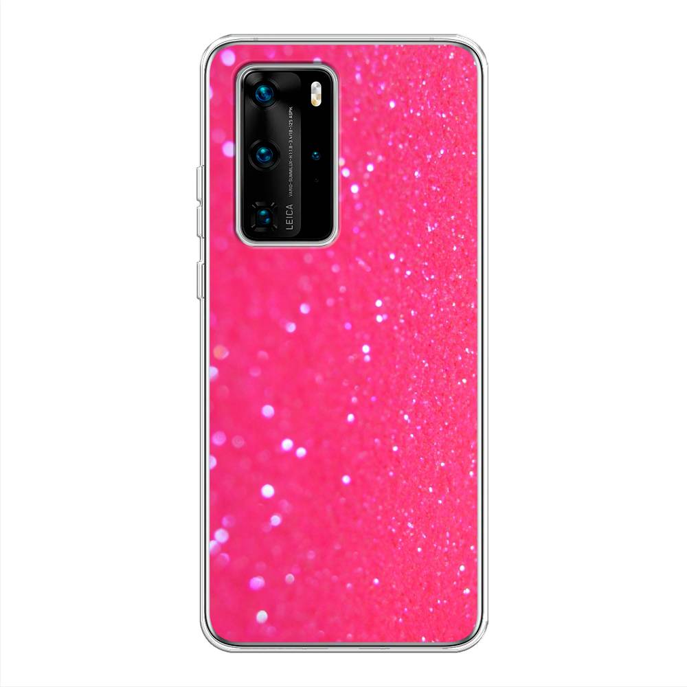 

Чехол Awog "Малиновые блестки рисунок" для Huawei P40 Pro