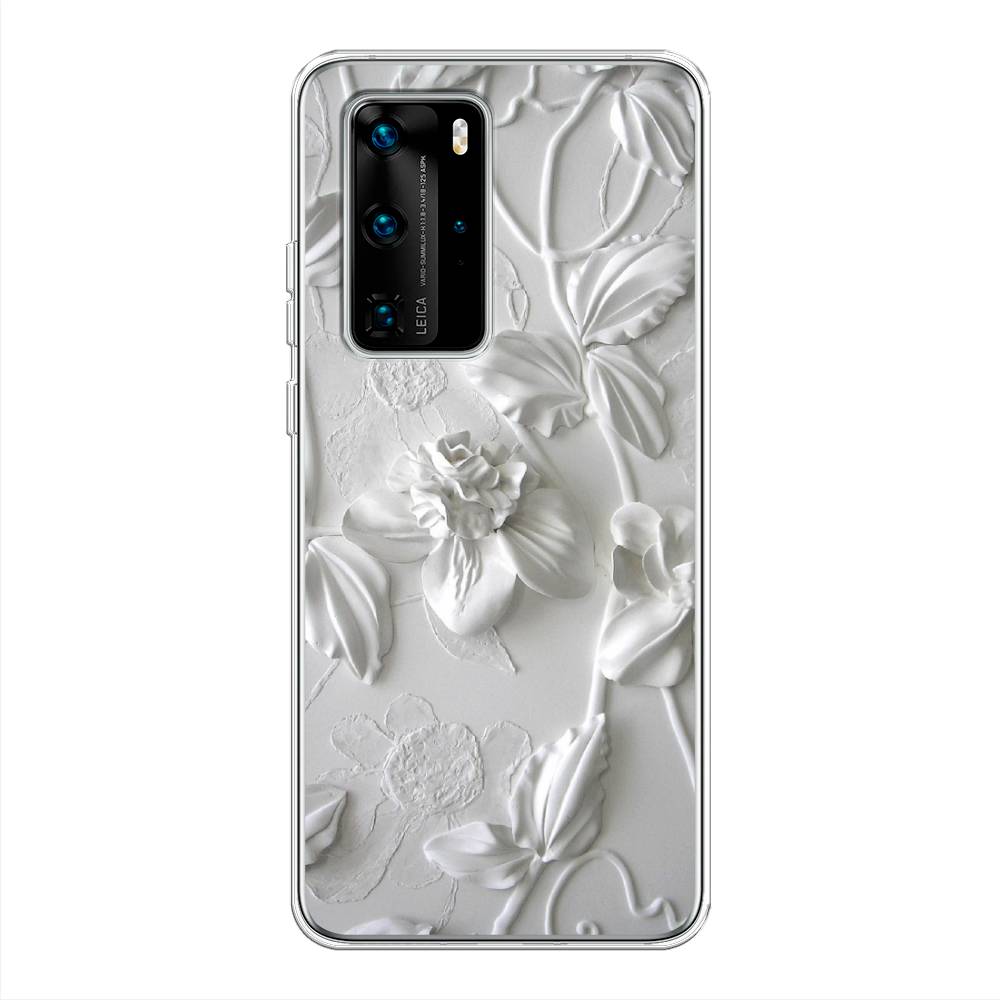 

Чехол Awog на Huawei P40 Pro "Гипсовые цветы", 610950-7
