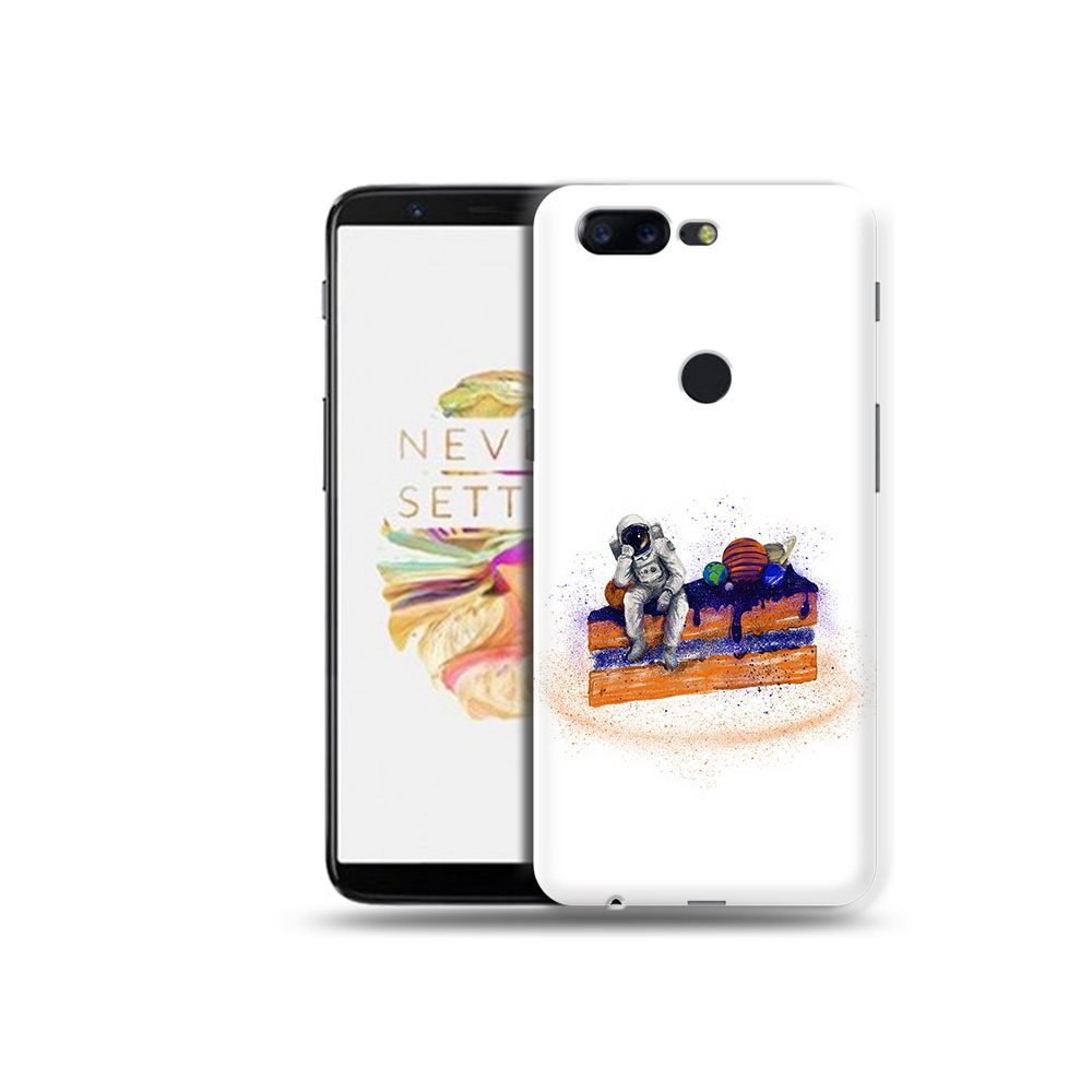 

Чехол MyPads Tocco для OnePlus 5T торт с планетами, Прозрачный, Tocco