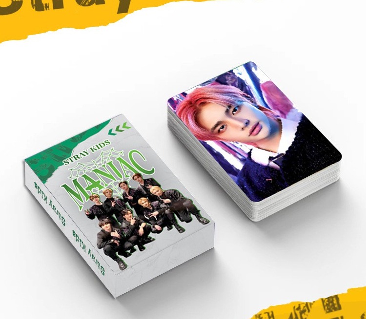 

Карточки Stray kids кпоп "Maniac", 55 шт., разноцветные, размер 8,5х5,5, Кпоп карты