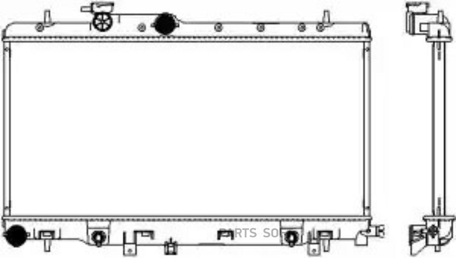 

Радиатор Охлаждения Двигателя Sakura арт. 34211030