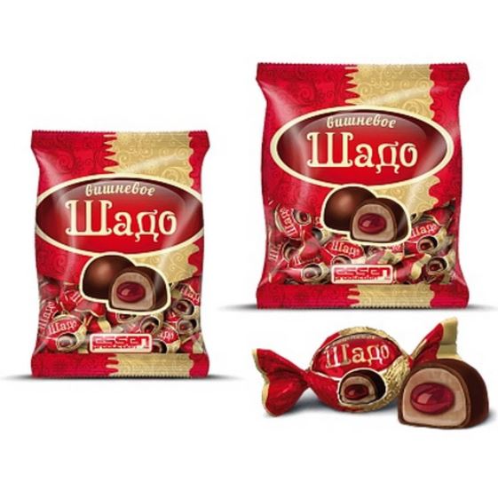 

Конфеты Essen "Шадо вишневое", с желейной начинкой, 250 гр