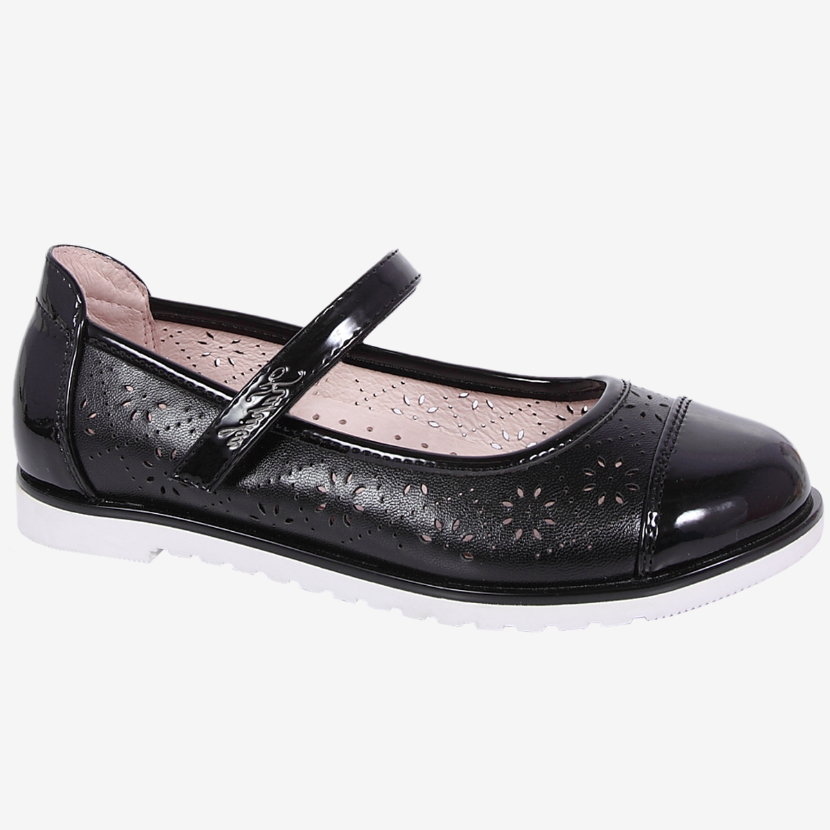 

Туфли детские Kapika 23630п-1, цвет черный, размер 29 EU, 23630п