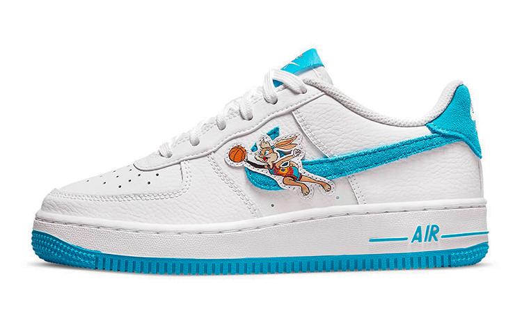 

Кеды унисекс Nike Space Jam x Nike Air Force 1 Low Tune Squad GS белые 36 EU, Белый, Space Jam x Nike Air Force 1 Low Tune Squad GS