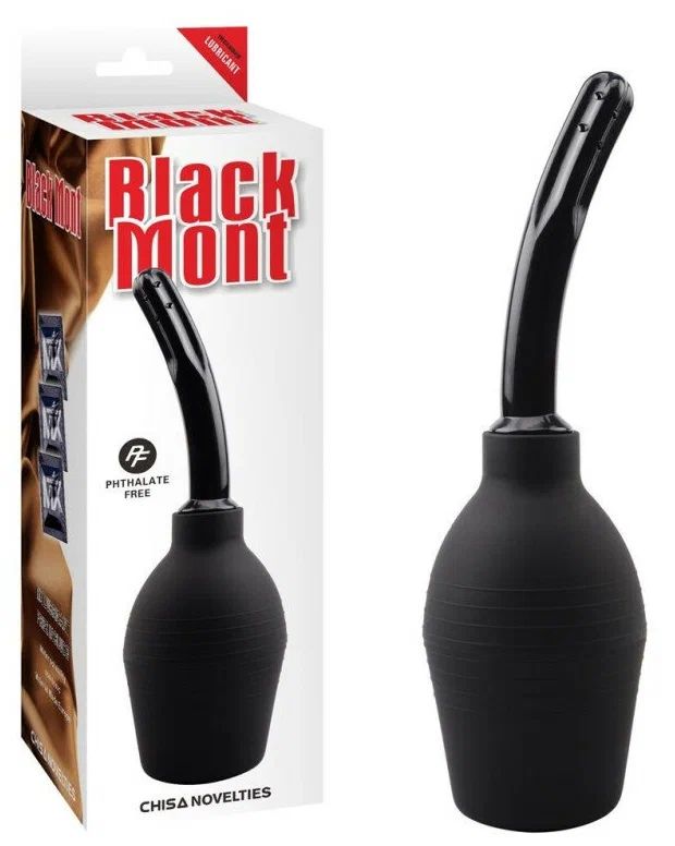 Интимный душ спринцовка Chisa Novelties Black Mont цвет черный