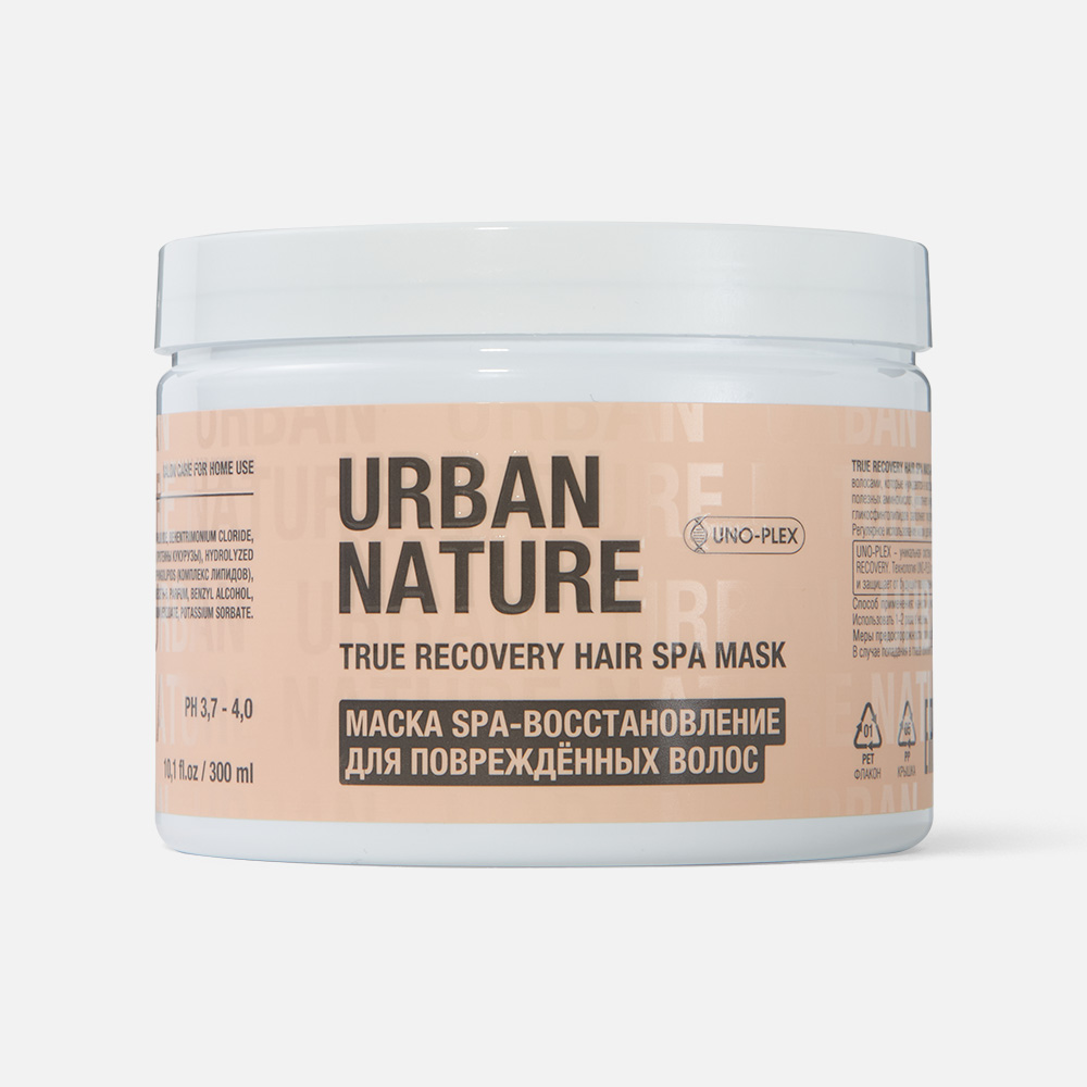 Маска для волос Urban Nature True Recovery Spa для поврежденных волос 300 мл