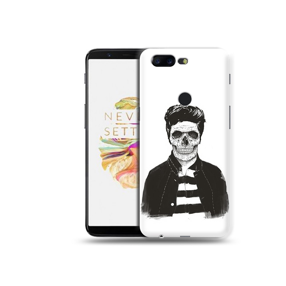 

Чехол MyPads Tocco для OnePlus 5T скелет, Прозрачный, Tocco