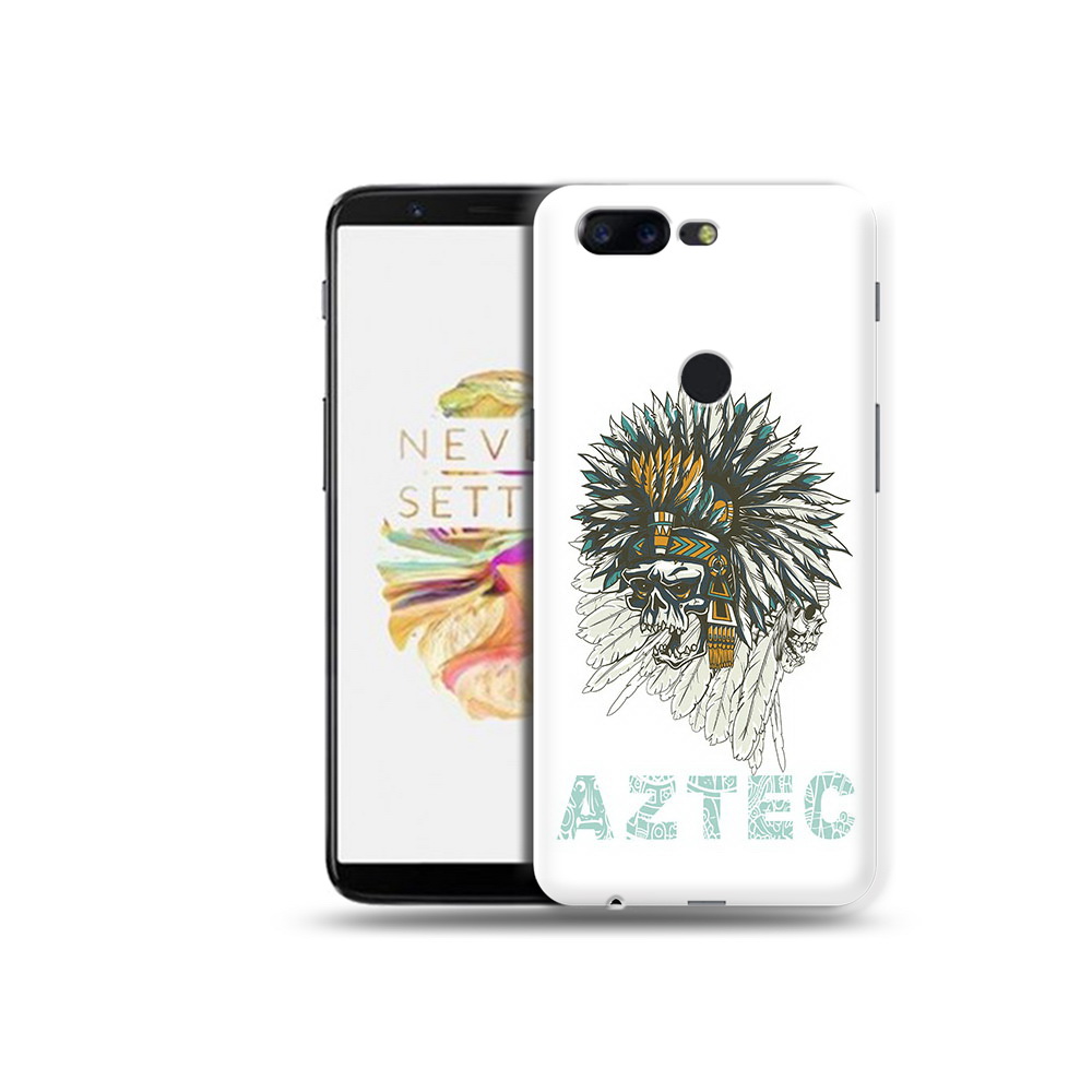 

Чехол MyPads Tocco для OnePlus 5T скелет индеец, Прозрачный, Tocco