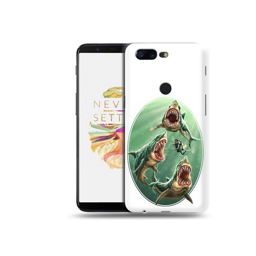

Чехол MyPads Tocco для OnePlus 5T синяя бездна, Прозрачный, Tocco