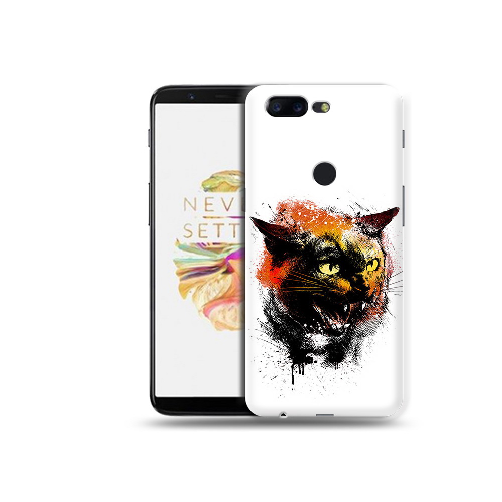 

Чехол MyPads Tocco для OnePlus 5T сиамский кот, Прозрачный, Tocco