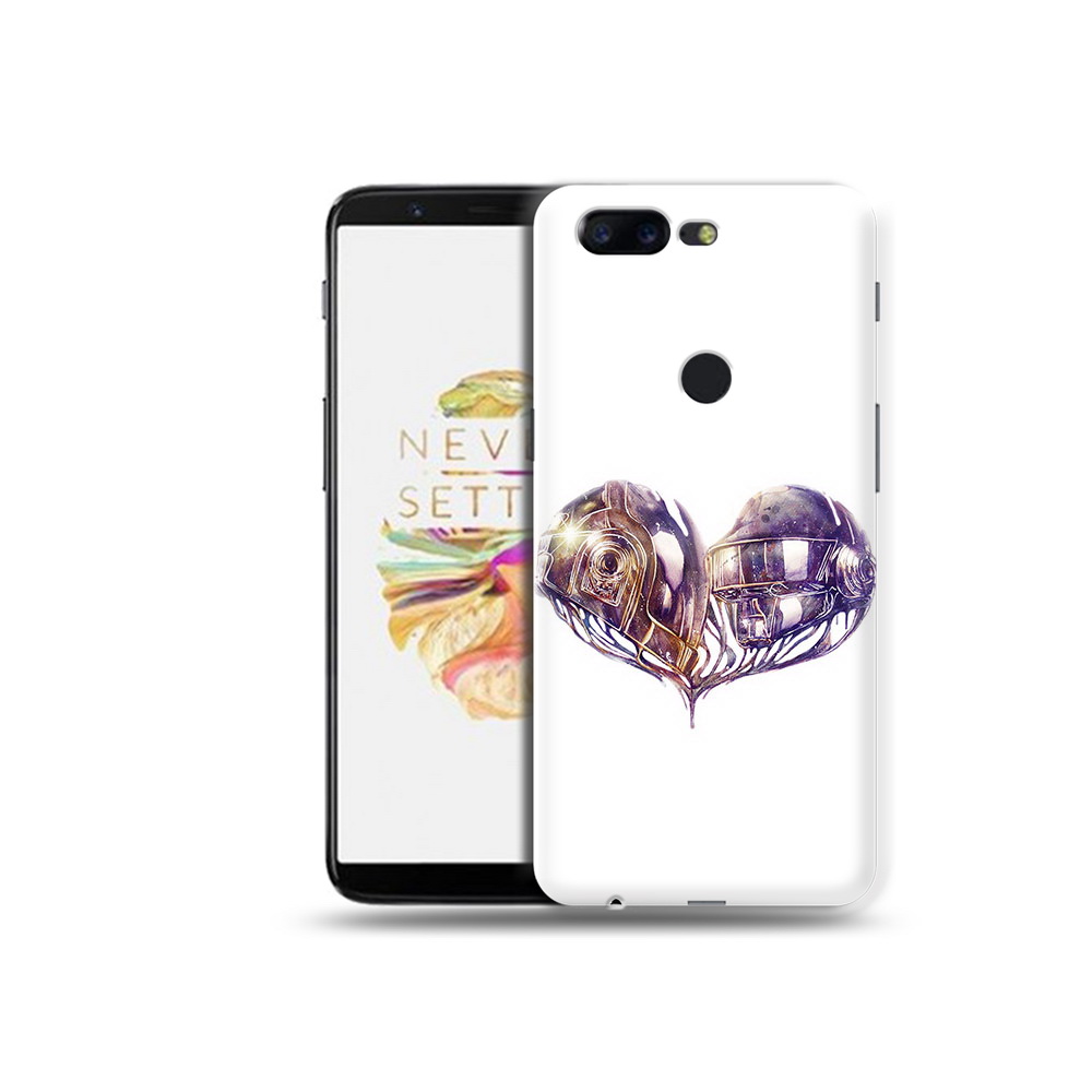 

Чехол MyPads Tocco для OnePlus 5T сердце абстракция, Прозрачный, Tocco