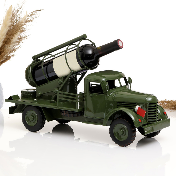 

Мини-бар/подставка для бутылки Грузовик 10144565, зеленый