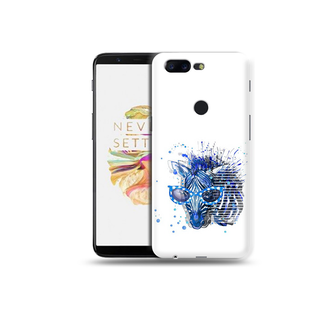

Чехол MyPads Tocco для OnePlus 5T расплывчатая зебра, Прозрачный, Tocco