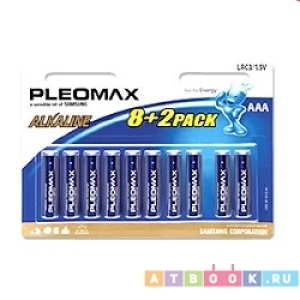 

Samsung Pleomax LR03-8+2BL Батарейка C0021219