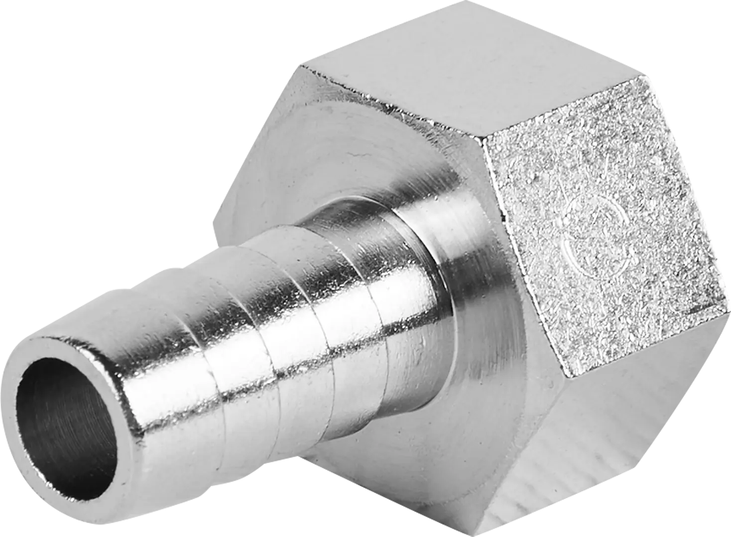фото Штуцер stout 1/2"x12 мм внутренняя резьба никелированная латунь