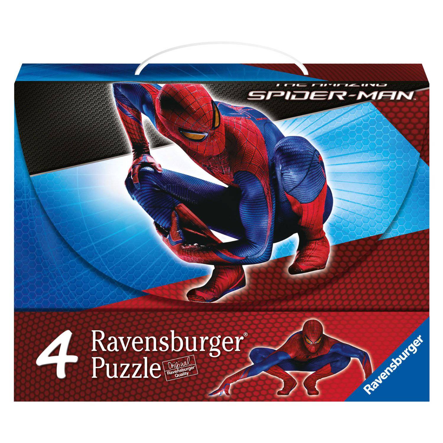 

Ravensburger Spiderman, 4 в 1, чемоданчик, Spiderman, 4 в 1, чемоданчик