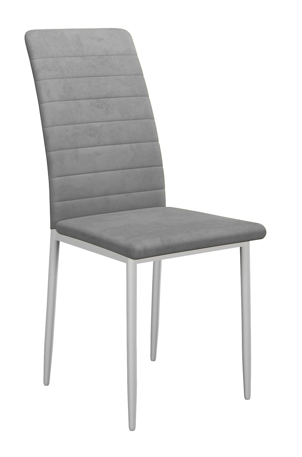 

Стул DikLine ТЕКС GREY 41x51x94 велюр 2 шт., ТЕКС