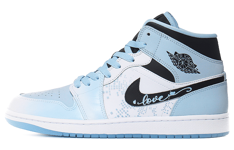 

Кеды унисекс Jordan Air Jordan 1 Mid белые 43 EU, Белый, Air Jordan 1 Mid