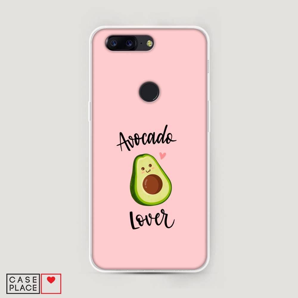 

Чехол на OnePlus 5T "Avocado lover", Розовый;зеленый, 150350-6
