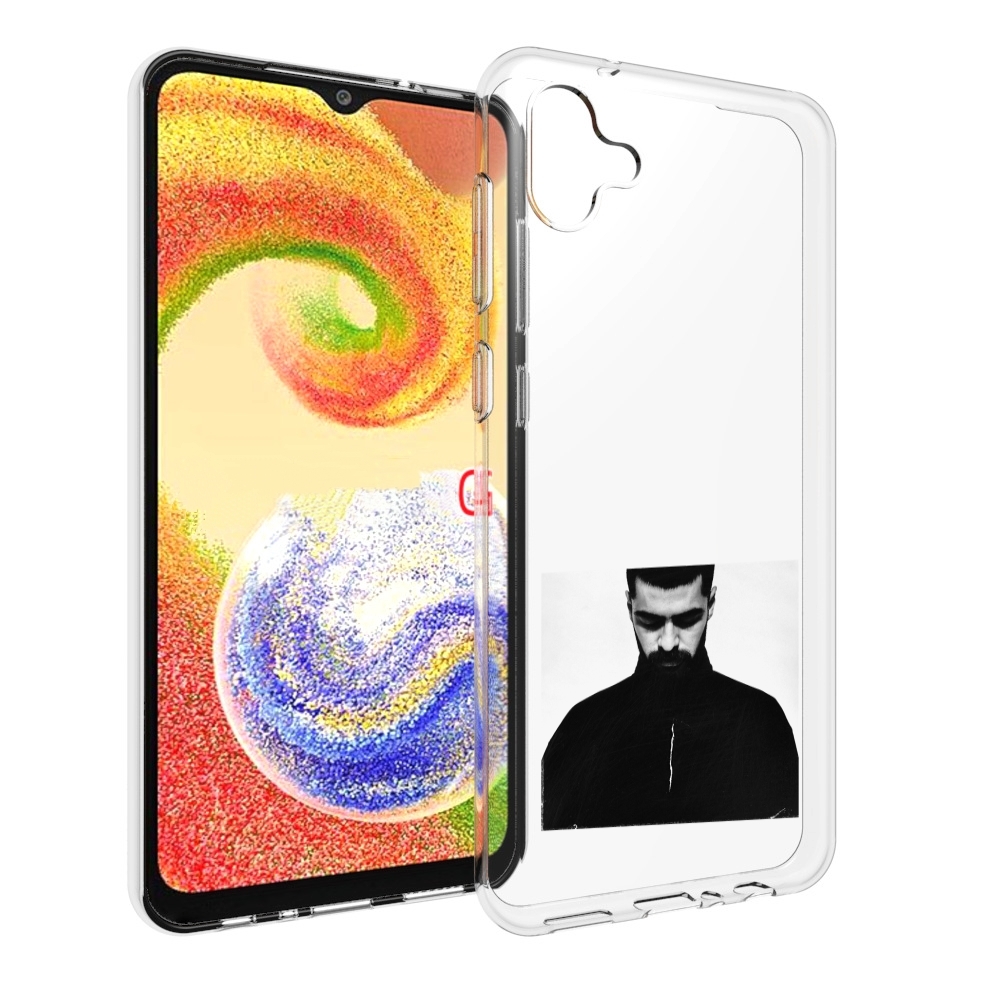 

Чехол MyPads Buster Keaton Miyagi мужской для Samsung Galaxy A04, Прозрачный, Tocco