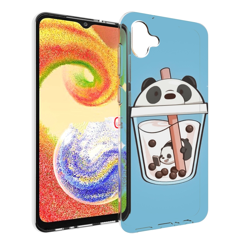 

Чехол MyPads Bubble tea для Samsung Galaxy A04, Прозрачный, Tocco