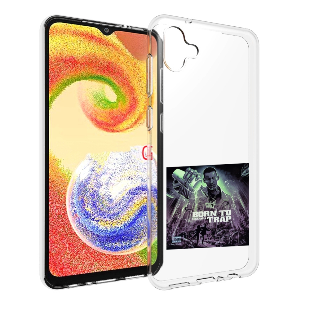 

Чехол MyPads Born to Trap Kizaru для Samsung Galaxy A04, Прозрачный, Tocco