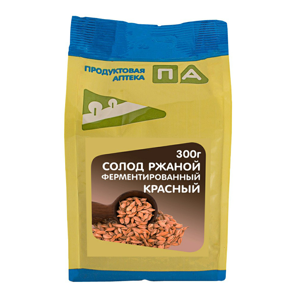 фото Солод ржаной продуктовая аптека ферментированный красный 300 г