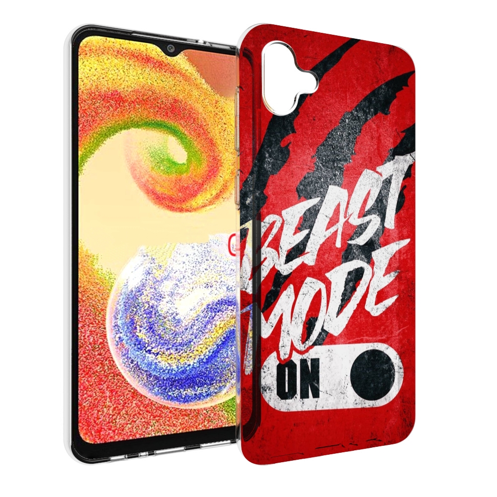 

Чехол MyPads BEAST inside You для Samsung Galaxy A04, Прозрачный, Tocco