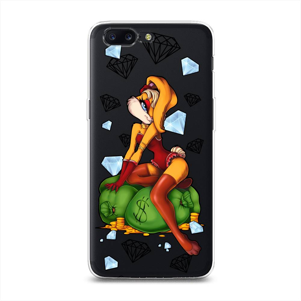 

Чехол на OnePlus 5 "Лола Банни с бриллиантами", Красный;оранжевый;зеленый, 150250-6