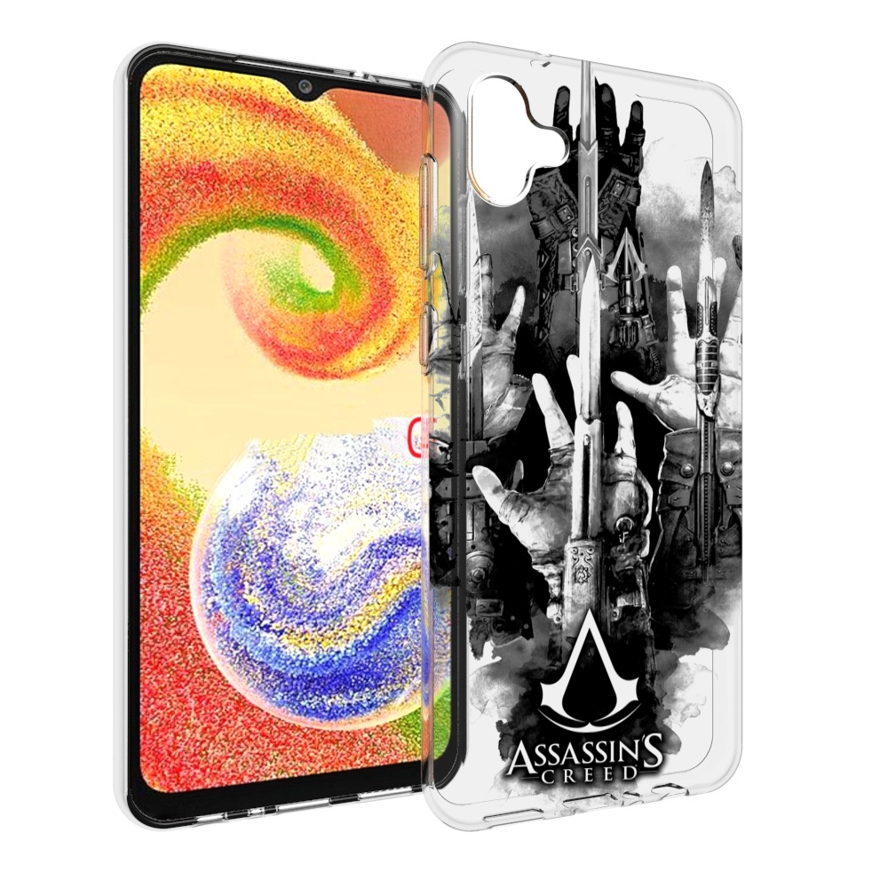 

Чехол MyPads Assassin's Creed скрытый клинок для Samsung Galaxy A04, Прозрачный, Tocco