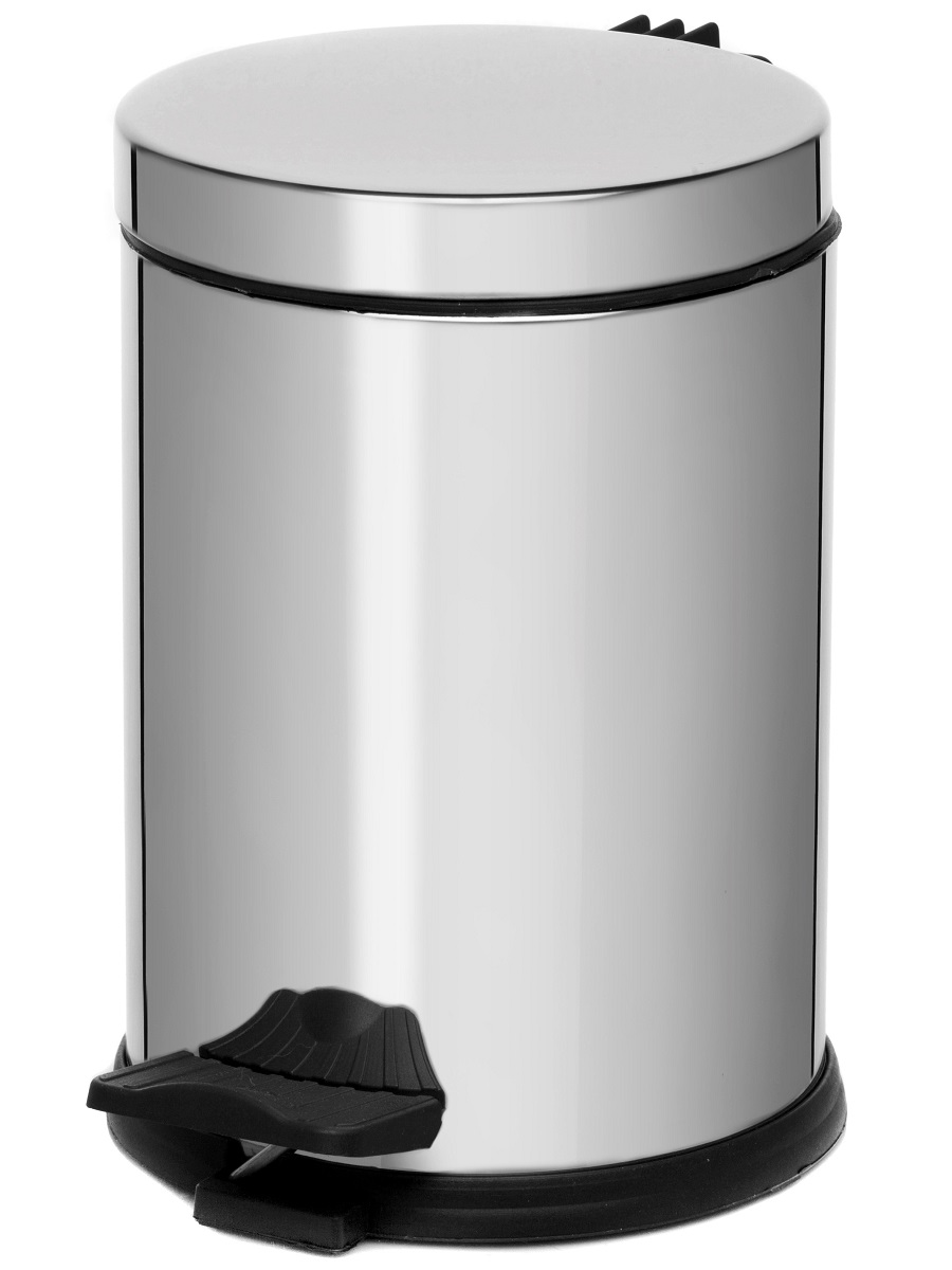 

Ведро для мусора Navako Andromeda 3L Mini Chrome, Andromeda 3L Mini Chrome