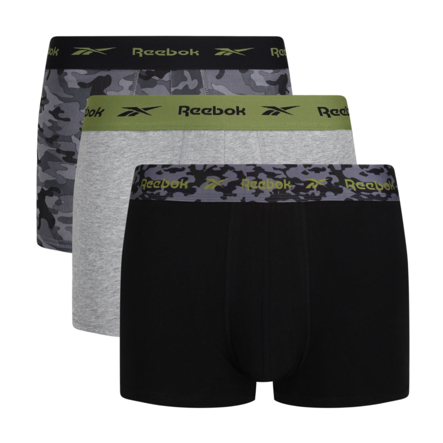 

Комплект трусов Reebok боксер, для мужчин, U5_F8401_RBK, серый, чёрный, XL, 3 шт, Серый;черный, U5_F8401_RBK