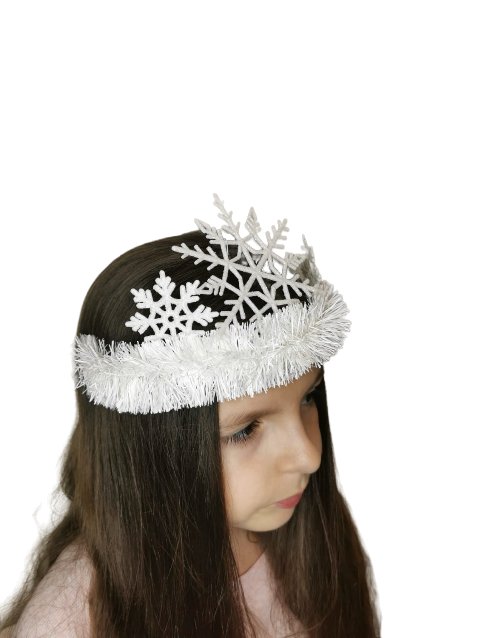 

Ободок снежинка для девочки Детки на Районе белый, 45657461, 45657461