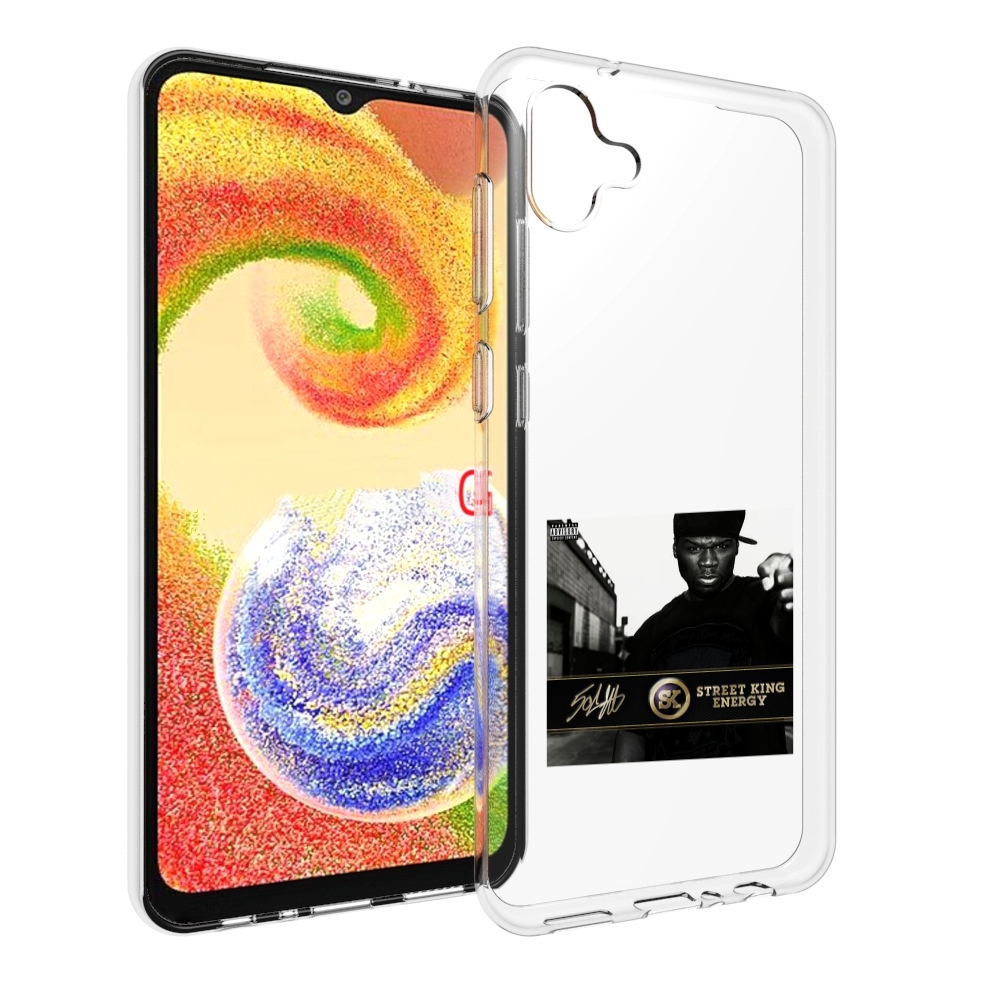 

Чехол MyPads 50 Cent - Street King Energy для Samsung Galaxy A04, Прозрачный, Tocco
