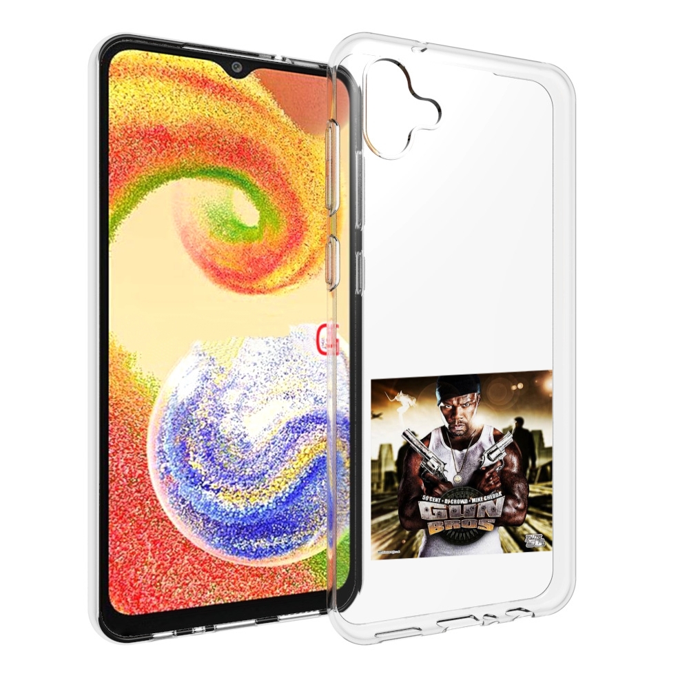 

Чехол MyPads 50 Cent - Gun Bros для Samsung Galaxy A04, Прозрачный, Tocco