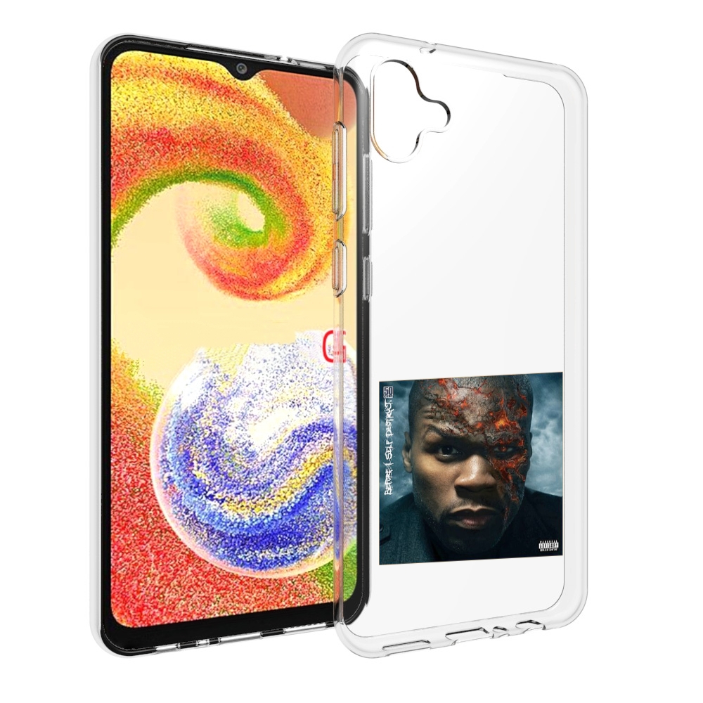 

Чехол MyPads 50 Cent - Before I Self Destruct мужской для Samsung Galaxy A04, Прозрачный, Tocco