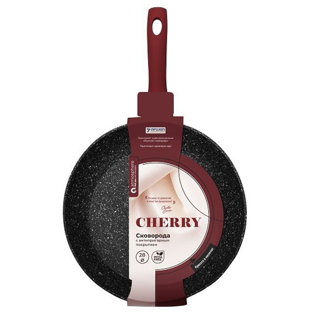 

Сковорода универсальная Atmosphere Cherry W 28 см черный
