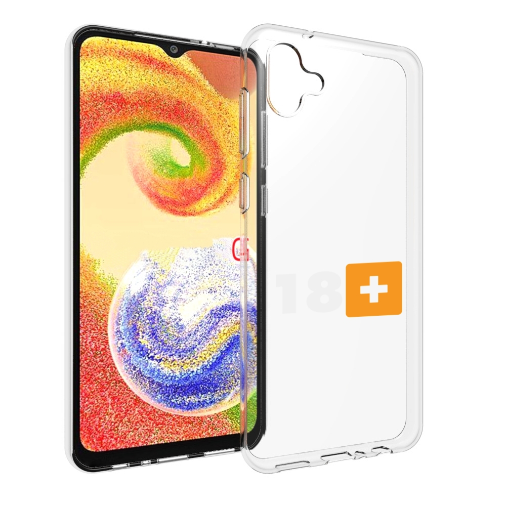 

Чехол MyPads 18+ для Samsung Galaxy A04, Прозрачный, Tocco