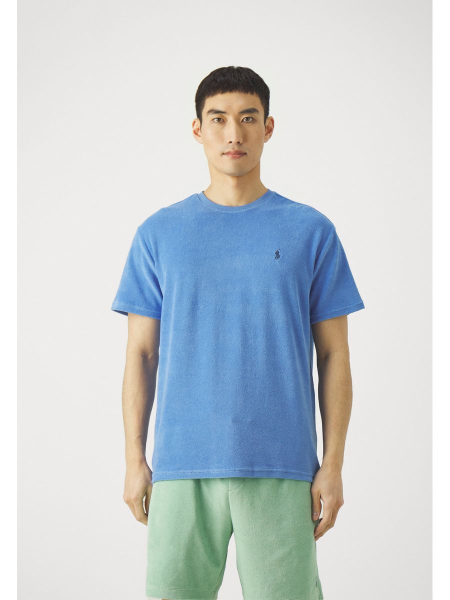 

Футболка мужская Polo Ralph Lauren PO222O0DT синяя 2XL, Синий, PO222O0DT