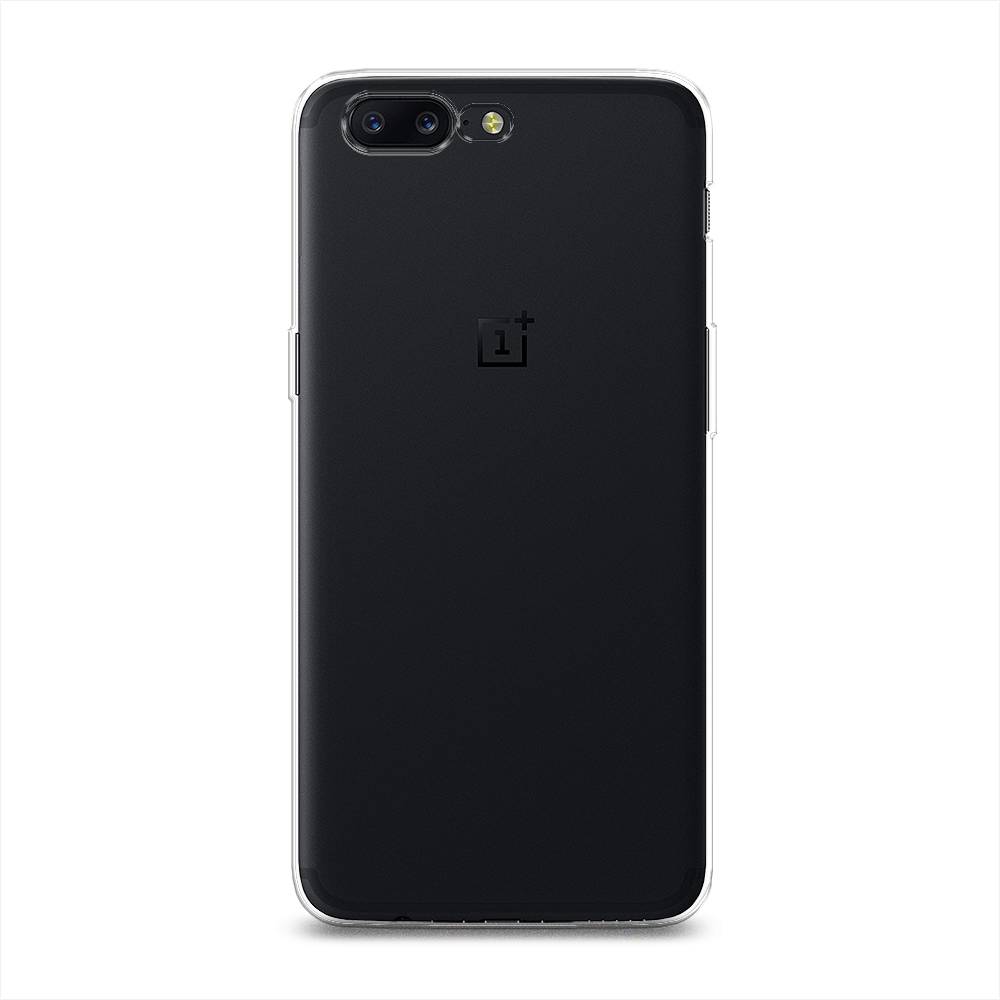 

Чехол на OnePlus 5 прозрачный, 150250-6