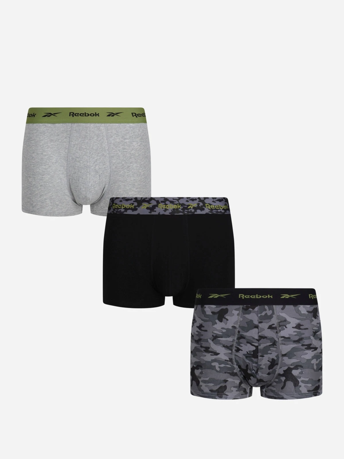 

Комплект трусов Reebok боксер, для мужчин, U5_F8401_RBK, серый, чёрный, L, 3 шт, Серый;черный, U5_F8401_RBK