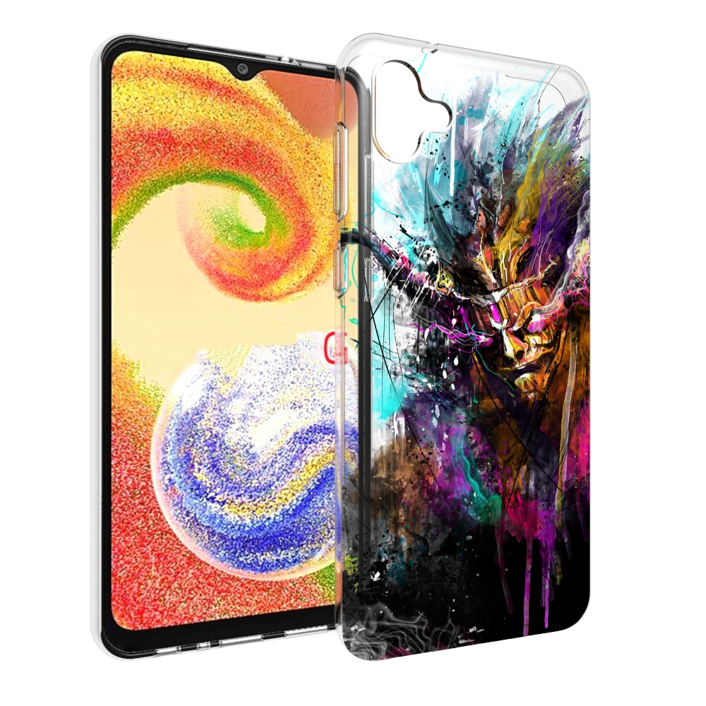 

Чехол MyPads яркий дьявол для Samsung Galaxy A04, Прозрачный, Tocco