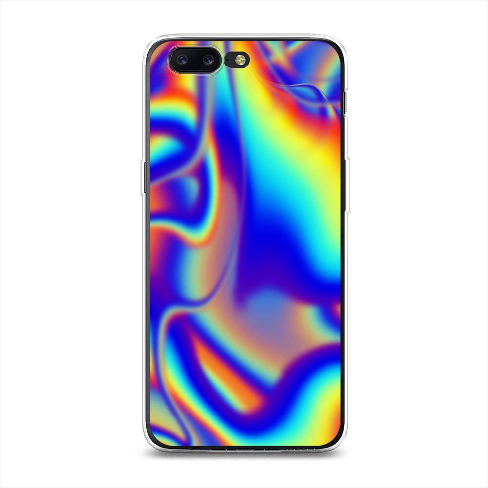 

Чехол на OnePlus 5 "Яркая голограмма", Разноцветный, 150250-3